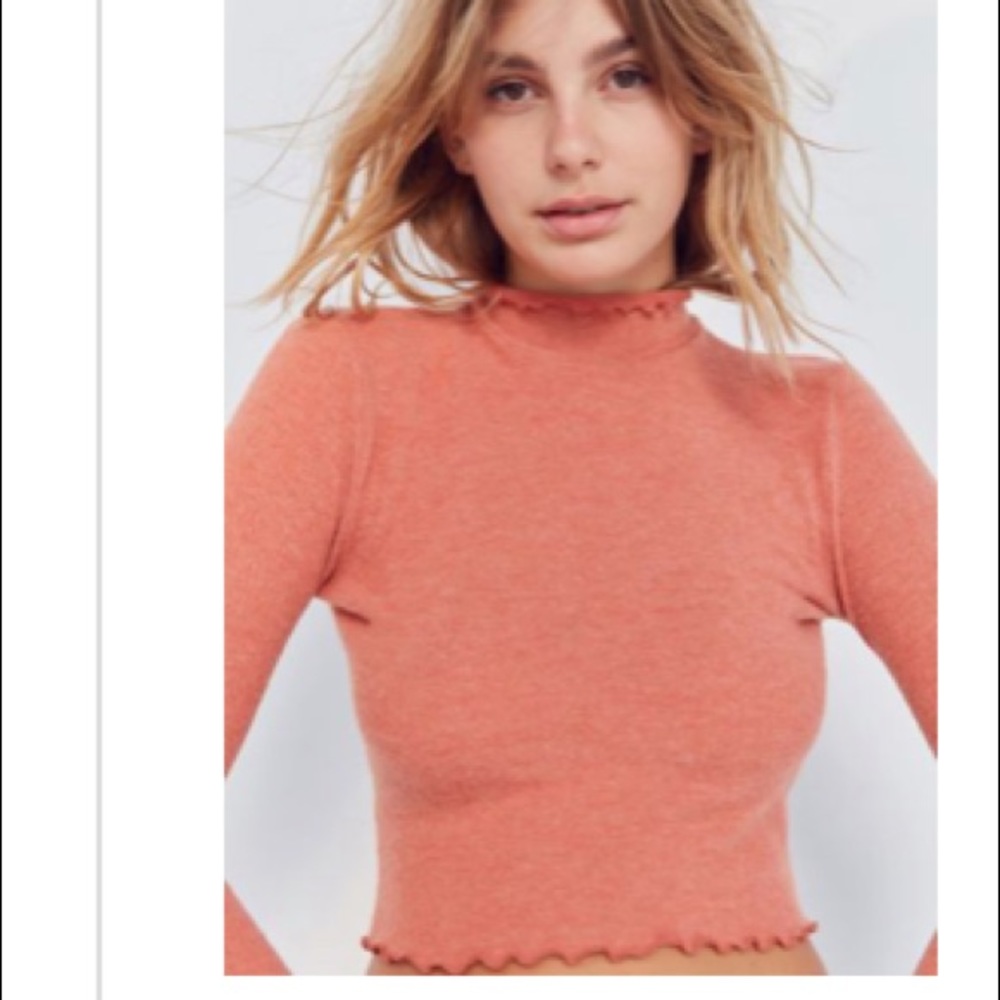 Urban outfitter cozy mock neck top